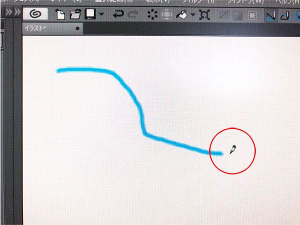 クリップスタジオ　カーソル形状　ツール固有