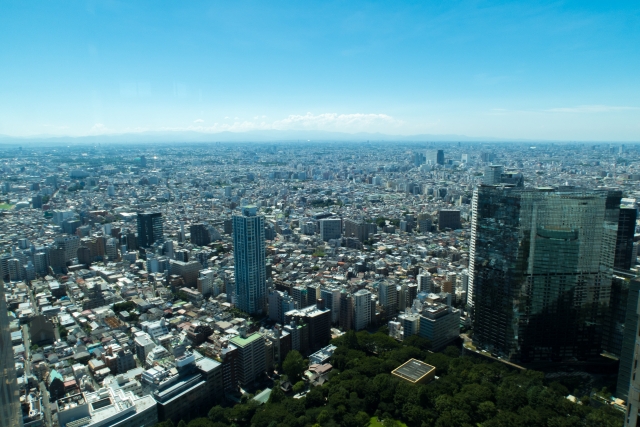 ビジネス街 都会