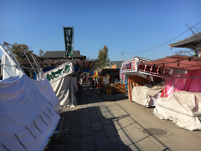 西新井大師 屋台