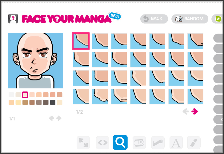 似顔絵 FACEYOURMANGA