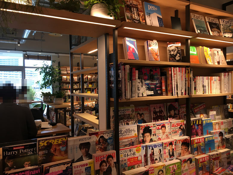 柏の葉T-SITE 店内
