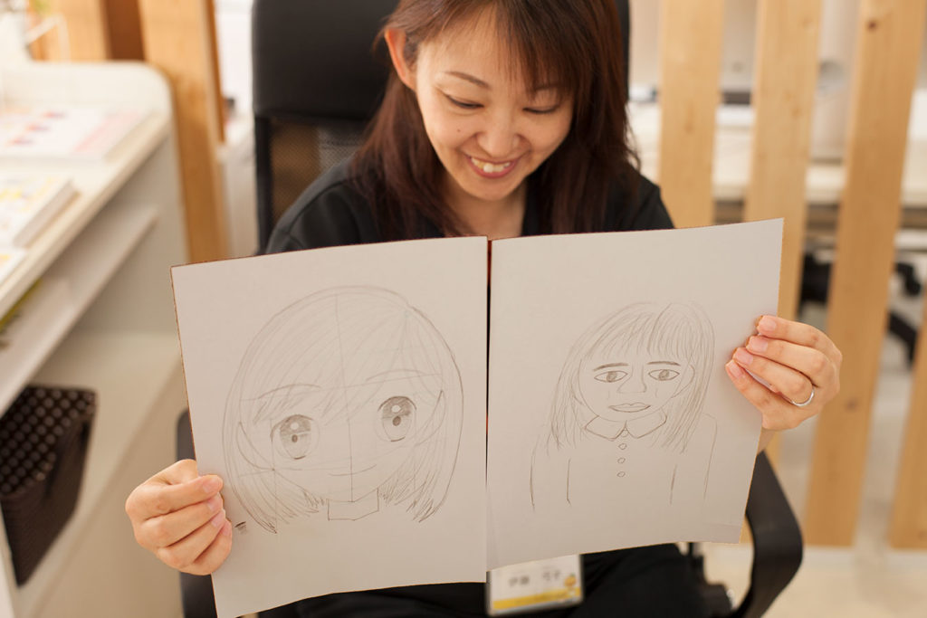 SMILES イラスト・マンガ ビフォーアフター