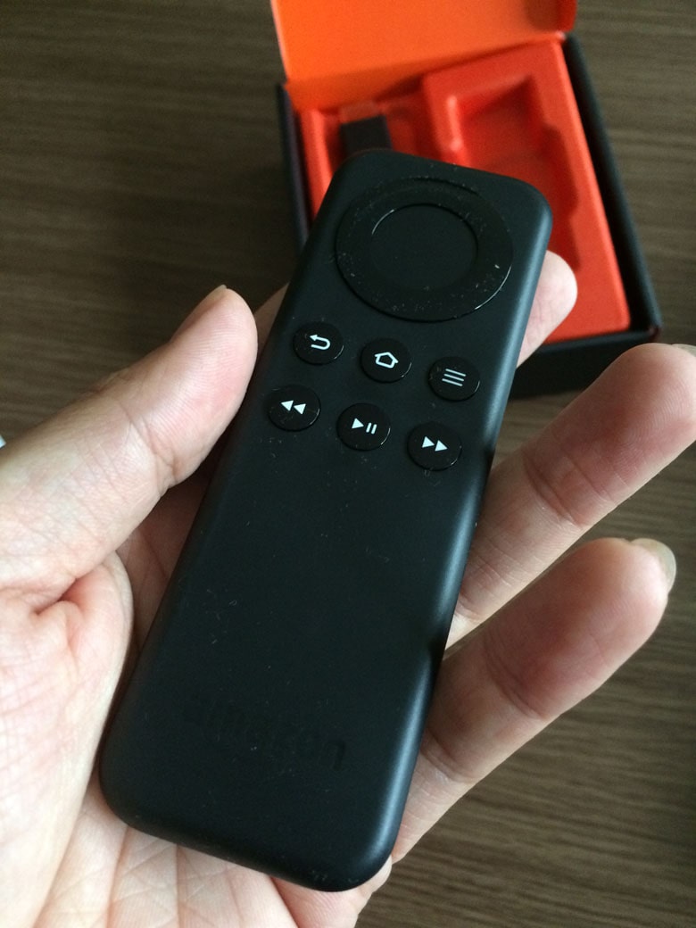 fire TV stick　リモコン　電源
